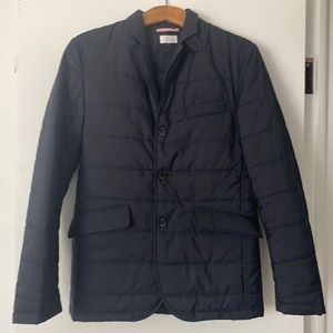 Apolis quilted blazer jacket, Sz M, like new!